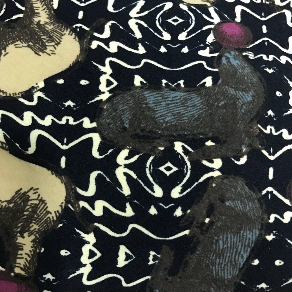 LuLaRoe Seal/Elephant/Circus Print Leggings